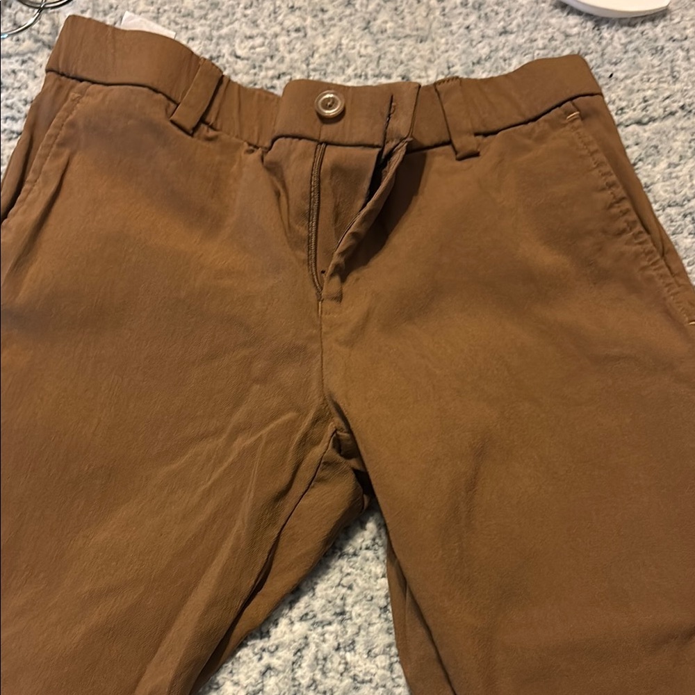 Boys dark Brown Pants by Michael Kors